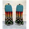 Image 1 : Custom Made Pendleton Blanket Shearling Mittens