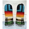 Image 1 : Custom Made Pendleton Blanket Shearling Mittens