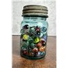 Image 2 : Collection of Vintage Marbles in Jar