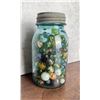 Image 2 : Collection of Vintage Marbles in Jar