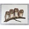 Image 1 : Roy Thompson Young Screech Owls Print