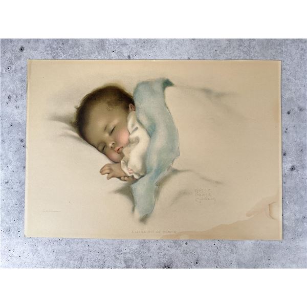 Bessie Pease Gutmann A Little Bit Of Heaven Print