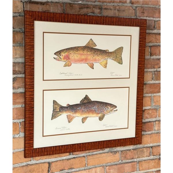 Eileen Klatt Montana Trout Prints