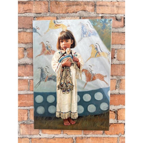 Little Bare Feet Karen Noles Giclee Print