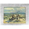 Image 1 : Fred Grayson Sayre Lithograph Wagon Train