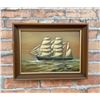 Image 1 : Lawrence Forbes Wolfe Clipper Ship Oil Painting
