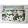 Image 1 : Grandma Moses Out for the Christmas Trees Print
