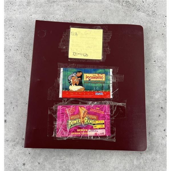 Pocahontas Mighty Morphin Power Ranger Card Binder