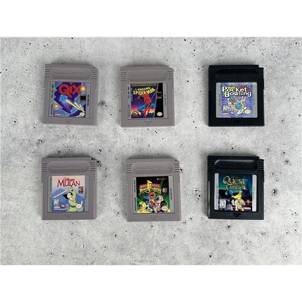 Nintendo Game Boy Video Game Lot
