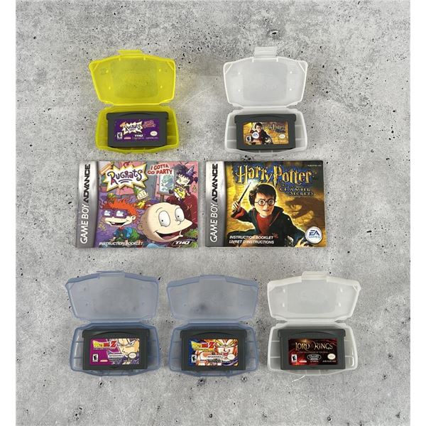 Nintendo Game Boy Advance Video Game Lot