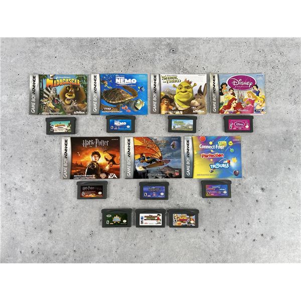Nintendo Game Boy Advance Video Game Lot