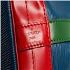 Image 6 : Louis Vuitton Blue Red And Green Epi Leather Noe Shoulder Bag