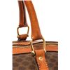 Image 5 : Celine Brown Macadam Pattern Logo Embossed Big Boston Bag