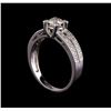 Image 4 : 0.74 ctw Diamond Ring - 14KT White Gold