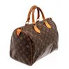 Image 2 : Louis Vuitton Brown Monogram Canvas Speedy 30 Satchel Bag