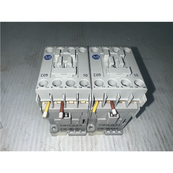 (2) Allen-Bradley #100-C09E*10 Ser. A - 24V Coils