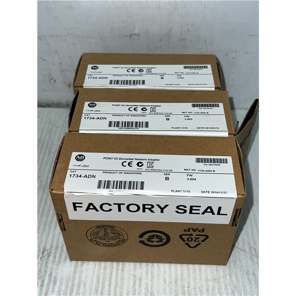 (3) Allen-Bradley #1734-ADN Modules