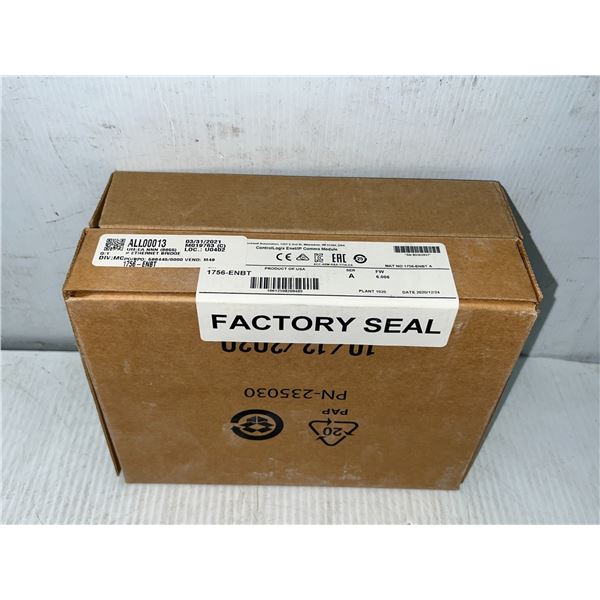 (2) Allen-Bradley #1756-ENBT Series A