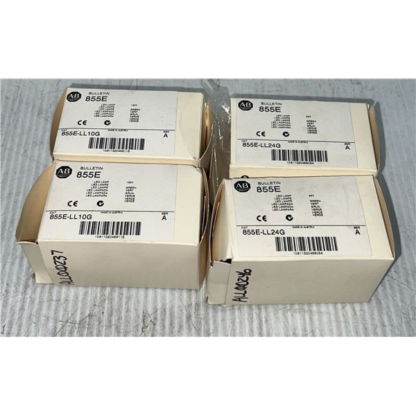 Lot of (4) Allen-Bradley LED Lamps