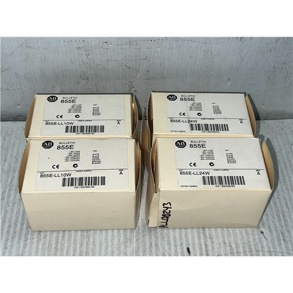Lot of (4) Allen-Bradley LED Lamps