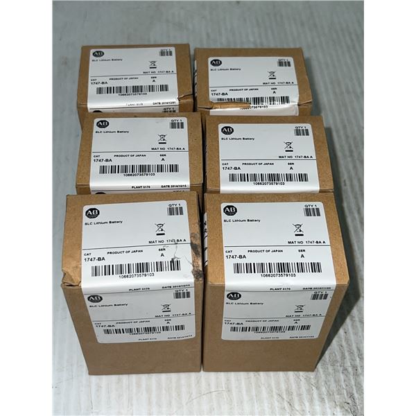 Lot of (6) Allen-Bradley #1747-BA