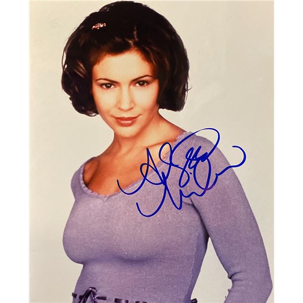 Alyssa Milano Signed Photo