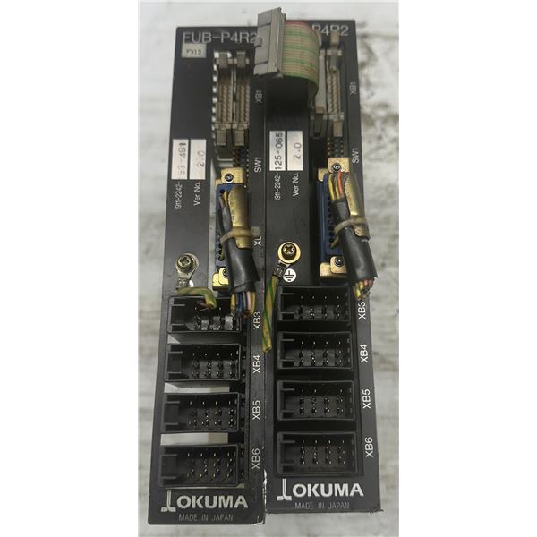 Lot of (2) Okuma #OPUS 7000 FUB-P4R2 Card