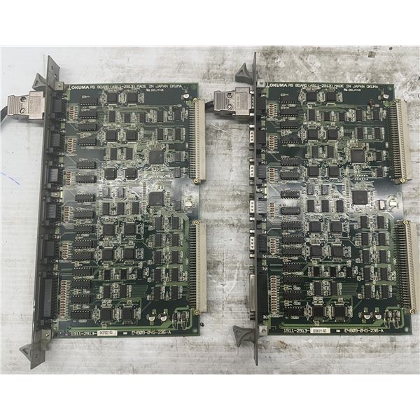 (2) Okuma #E4809-045-236-A RS Board A911-2913