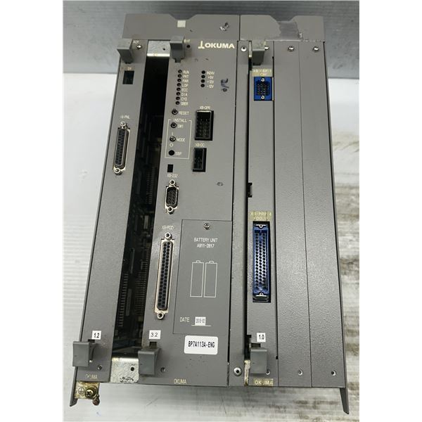 Okuma #E7191-090-007 Compact Rack w/#BP7A113A-ENG Servo Drive