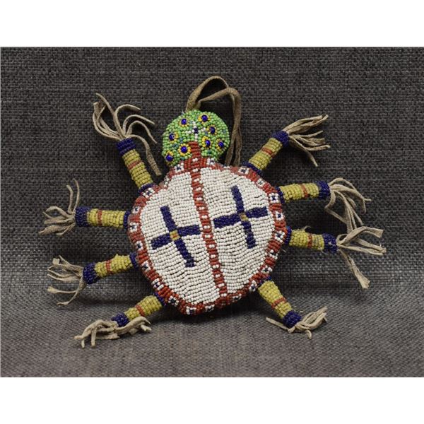 SIOUX BEADED UMBILICAL FETISH