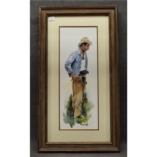 WESTERN PAINTING ( TOM DARRAH)