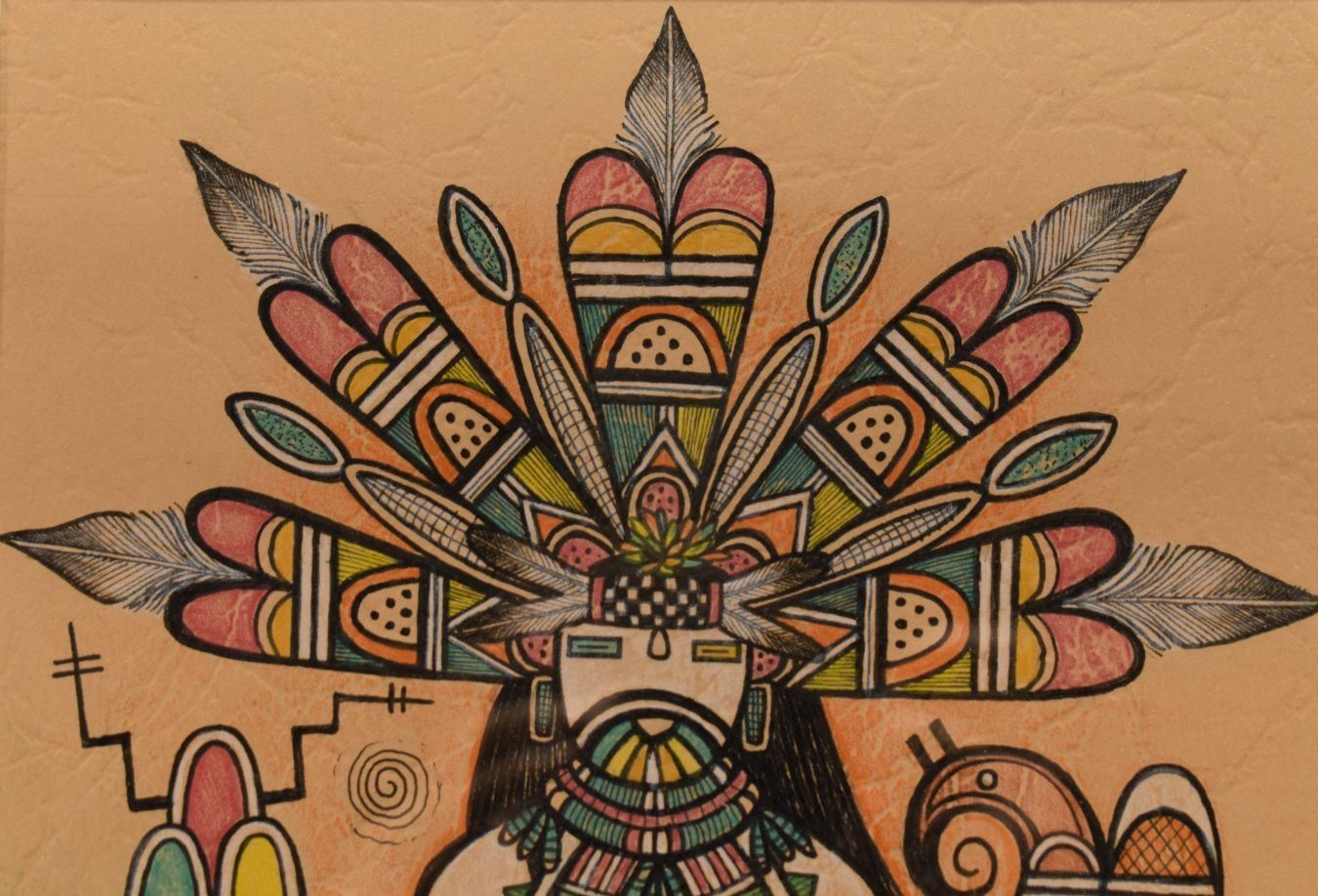 Hopi Rabbit Drawing HOPI DRAWING (RON KOOPEE)