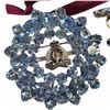 Image 2 : Vintage Lot: Rcmp Rhinestone Brooch, Earrings, Ornament, Patch, +