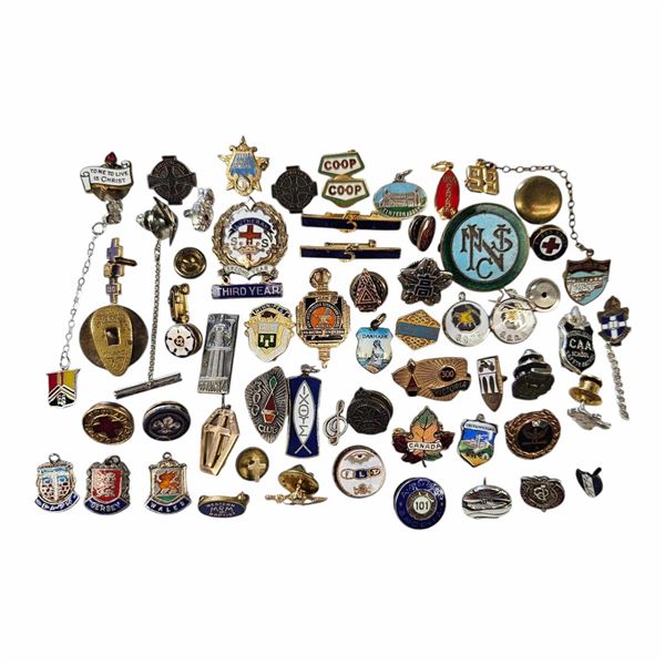 Assorted Vintage Pins (Some Silver)
