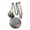 Image 1 : 2 Antique Pendants: 1944 Florin + 1931 3 Pence