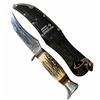 Image 2 : Vintage Rich. A. Herder Soligen Germany Carved Antler Handle Knife