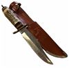 Image 1 : Vintage K. Tragbar Soligen Germany Carved Antler Handle Knife