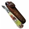 Image 2 : Vintage Richards Rcmp Folding Knife With Mother Of Pearl Inlay