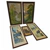 Image 1 : 5 Assorted Vintage Framed Prints
