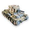 Image 2 : Tamiya Plastic Model Co. Russian Kvii Made In Japan Tank