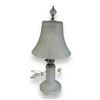 Image 1 : Antique Art Deco Frosted Table Lamp