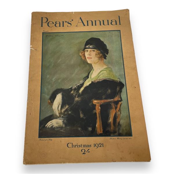 Antique Christmas 1921 Pears' Annual Magazine