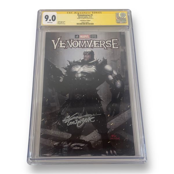 Cgc Signature Series Graded 9.0 Venomverse #1 Comic Book