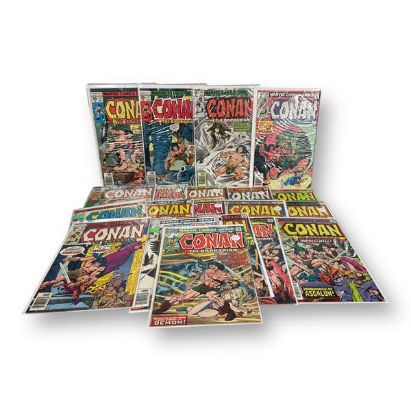 Approx. 20 Conan The Barbarian Comic Books