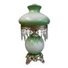 Image 2 : Vintage 1970 Ef Industries Hand Painted Mint Green Lamp