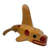 Image 1 : Vintage Westcoast Hand Carved + Painted Killer Whale Rattle Signed
