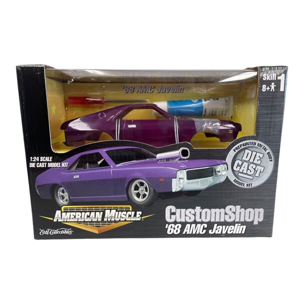New In Box American Muscle 1/24 Scale Die Cast '68 Amc Javelin
