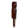 Image 1 : Vintage First Nations Hand Carved Bear Talking Stick Signed J.Y.