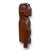 Image 2 : Vintage First Nations Hand Carved Bear Talking Stick Signed J.Y.
