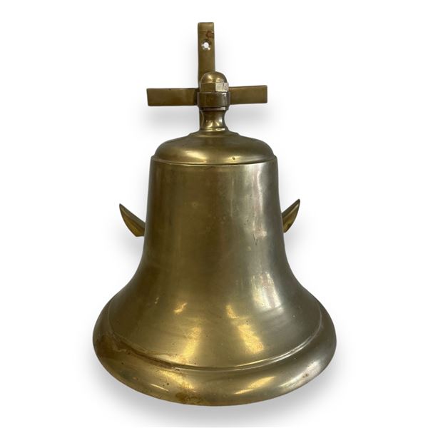 Vintage Wall Hanging Anchor Brass Bell